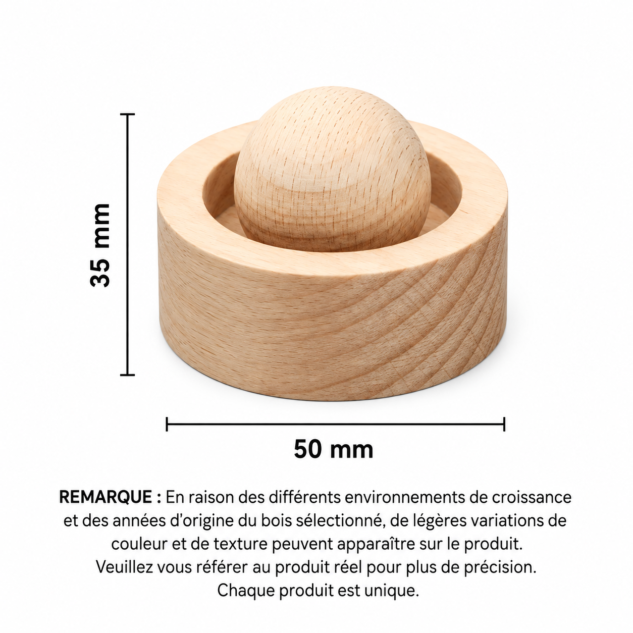 Diffuseur d'huiles essentielles en bois Ondaly