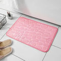 Tapis de bain effet galets antidérapant - Mémoire de forme